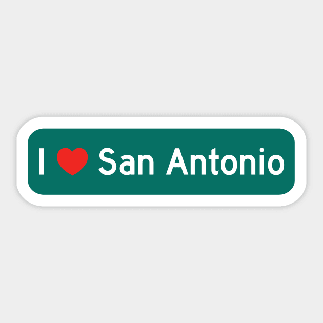 I Love San Antonio! Sticker by MysticTimeline